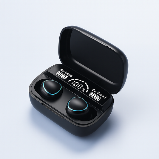 M10 Pro TWS Wireless Earbuds Touch Control Bluetooth Headphones